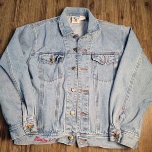 Vintage Mickey & Co. Disney Denim Jacket Women’s Medium Style 72617 90s